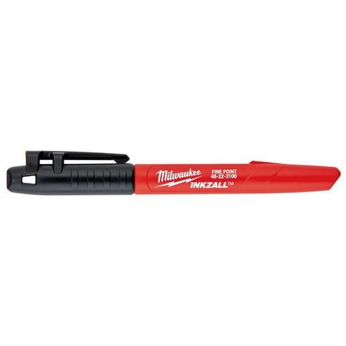 Milwaukee INKZALL Black Fine Point Marker - 48223100 Auto