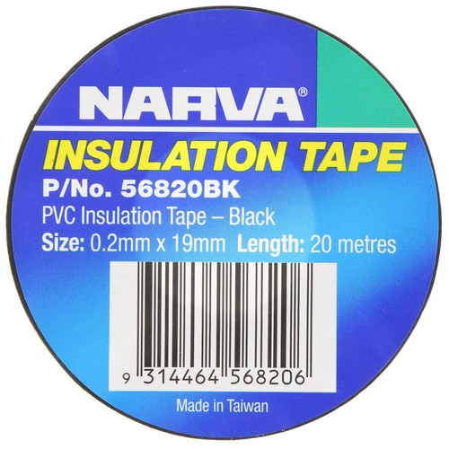 Narva Adhesive PVC Insulation Tape - 56820BK Auto Part
