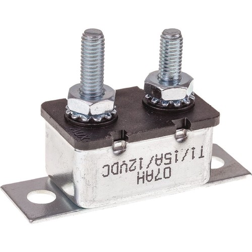 OEX Circuit Breaker Auto Reset 15A - ACX1859BL Car Wiring Adapter