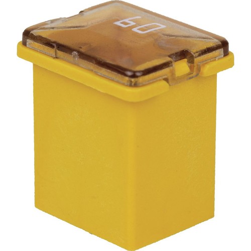 OEX Fusible Link Low Profile Female, J Case, 60A Yellow - Pack of 5 - ACX1819BL