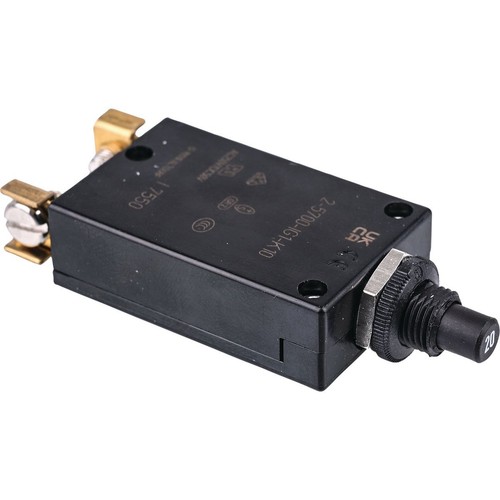 OEX Circuit Breaker Manual Reset 20A 1 Pce - ACX1914 Car Wiring Adapter