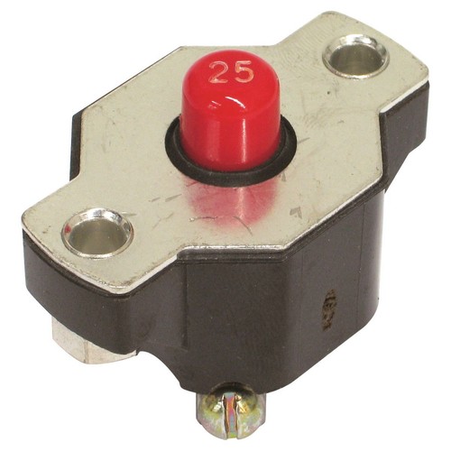 OEX Circuit Breaker Manual Reset 25A 1 Pce - ACX1887BL Car Wiring Adapter