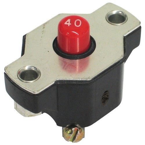 OEX Circuit Breaker Manual Reset 40A 1 Pce - ACX1889BL Car Wiring Adapter