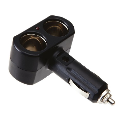 Mechpro Red Plug Adaptor Cigarette Lighter Double - MPEA06 Car Wiring Adapter