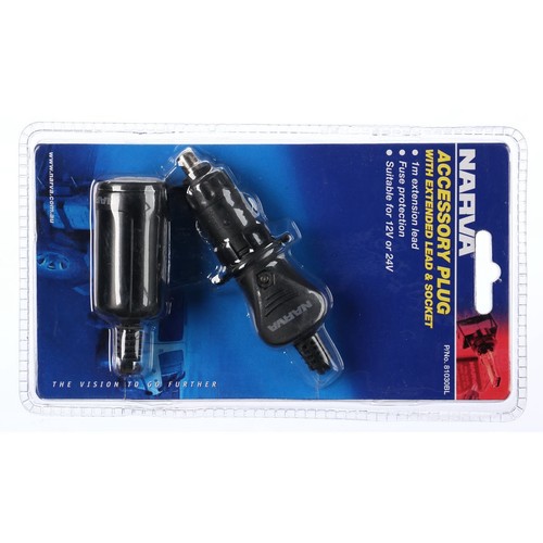 Narva 12v/24v Accessories Socket - 81030BL Workshop Tool Auto Part
