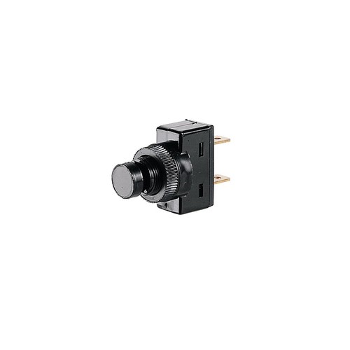 Narva Push Button Switch Momentary On SPST (contacts Rated 16A @ 12V) - 60040BL