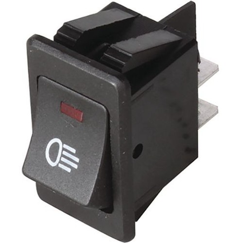 OEX Rocker Switch On/Off DPST 12V Driving Light, Illuminated (Contacts Rated 20A