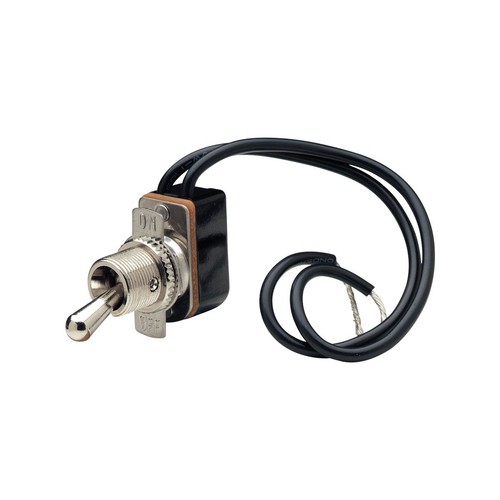 Narva Pre-wired Toggle Switch Off/On SPST (Contacts Rated 6A @ 12V) - 60054BL