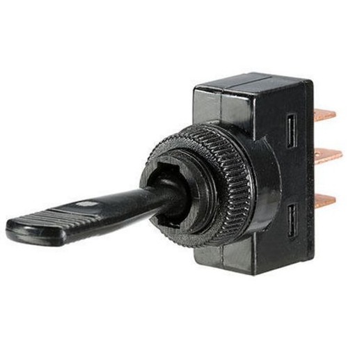 Narva Toggle Switch On/Off/On SPDT (Contacts Rated 20A @ 12V) - 60046BL Auto