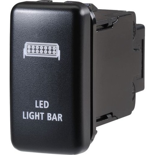 Narva Style Sealed Push Switch Off/On SPDT 12V Blue LED Illuminated LED Light Ba