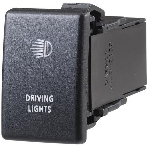 Narva Holden Style Sealed Push Switch Off/On SPDT 12V Blue LED Illuminated Drivi