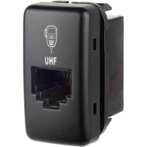 Drivetech 4x4 OE Style Push Button Switch UHF RJ45 Socket, Suits Toyota - DT-111