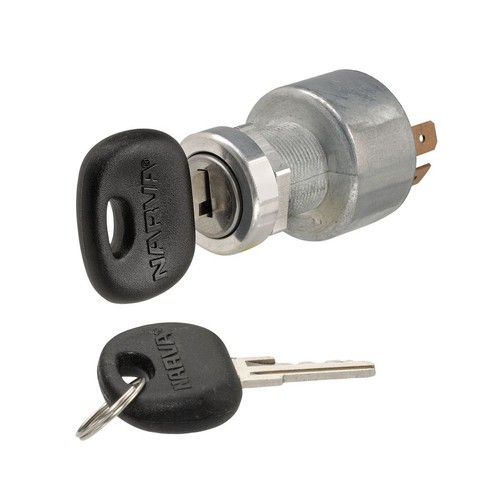 Narva 4 Position Ignition Switch (Contacts Rated 12A @ 12V) - 64018 Auto Part