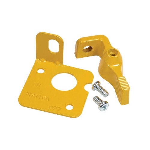 Narva Lockout Lever Kit Yellow - 61077Y Auto Part