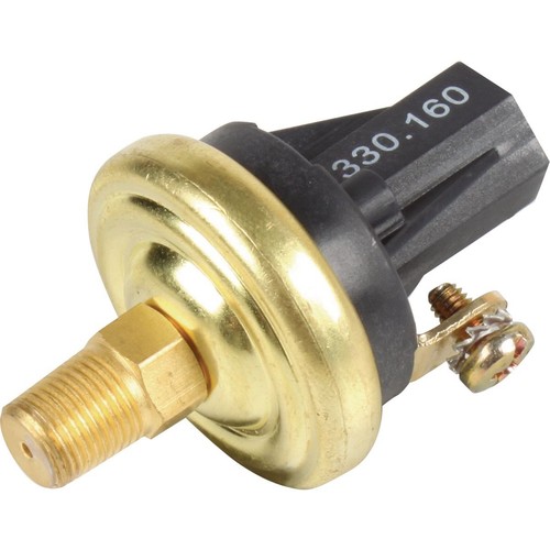 VDO Pressure Switch (51 - 90psi) 1/8 - 27NPTF Blade Terminals - 330.160 Adapter
