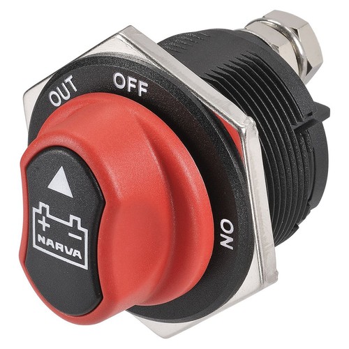 Narva Rotary Battery Master Switch With Removable Keyed Knob 200A (Contacts Rate