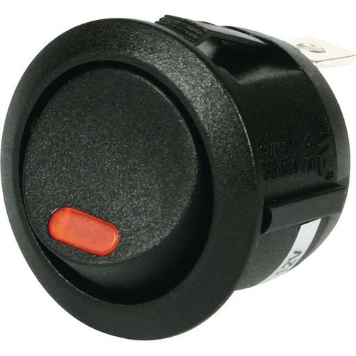 OEX Rocker Switch On/Off SPST 12V Red Illuminated (Contacts Rated 10A @ 12V) - A
