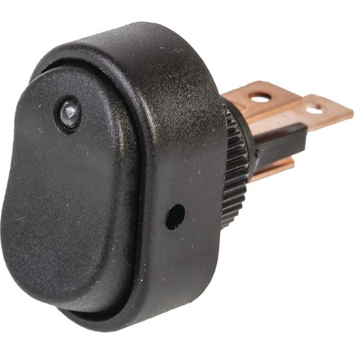 OEX Rocker Surface Mount Switch On/Off SPST 12V Blue Illuminated (contacts Rated