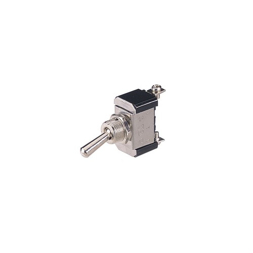 Narva Metal Toggle Switch Off/On SPST (Contacts Rated 20A @ 12V) - 60055BL Auto