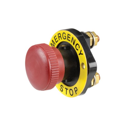 Narva Emergency Stop Switch With Rotating Release 12/24V - 61030 Auto Part
