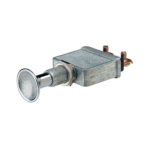 Narva Push/Pull Switch Off/On SPST (Contacts Rated 75A @ 12V) - 60018BL Auto