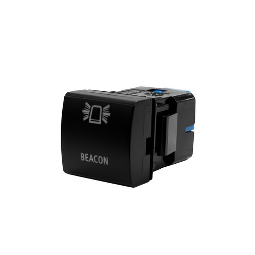 Narva OE Style Push Button Switch, Beacon Symbol, 12V, Blue Illumination Suits T