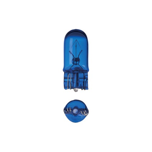 Narva Wedge W2.1x9.5d Premium Ultra Blue Globe 12V 5W - 2 Pce - 17190BL2 Adapter
