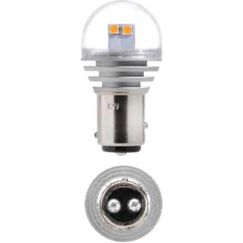 Narva LED Globe 24V 2700K 410/130Lm Bay15D - 18324BL Car Wiring Adapter