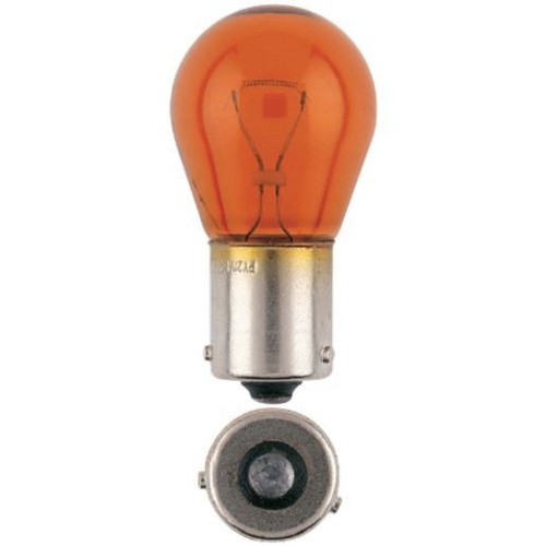 Narva Incandescent Globe 12V 21W Amber Bau15S - 17384BL Car Wiring Adapter