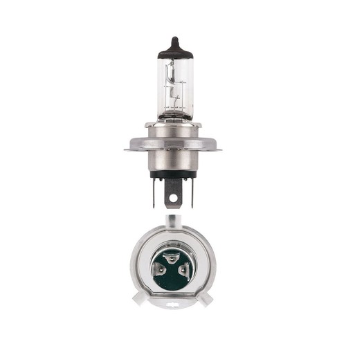 Narva H4 Headlight Bulb P43T 38 Plus 30 12V 60/55W - 48881BL Car Wiring Adapter