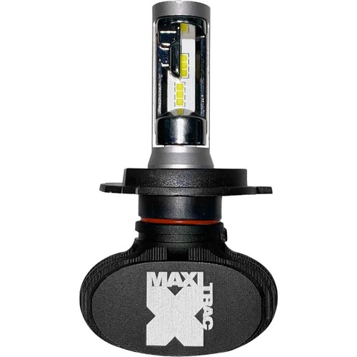 MaxiTrac H4 LED Headlight Bulb Pair, 12/24V 5600Lm 6000K - MTLG-H4 Car Wiring