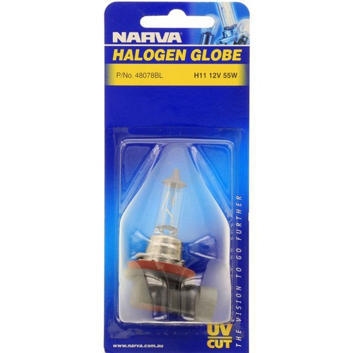 Narva H11 Headlight Bulb Pgj192 12V 55W 1 Pce - 48078BL Car Wiring Adapter