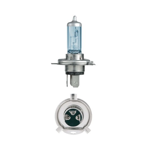 Narva H4 Headlight Bulb P43T 38 Arctic Blue 12V 60/55W - 48677BL Car Wiring