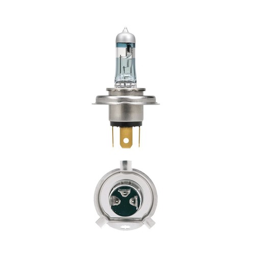 Narva H4 Headlight Bulb P43T 38 Blue Plus 110 12V 60/55W 2 Pce - 48532BL2 Auto