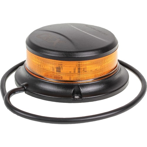 OEX 10-30V LED Slimline Amber Beacon - Fixed Mount - ACX2367 Auto Part