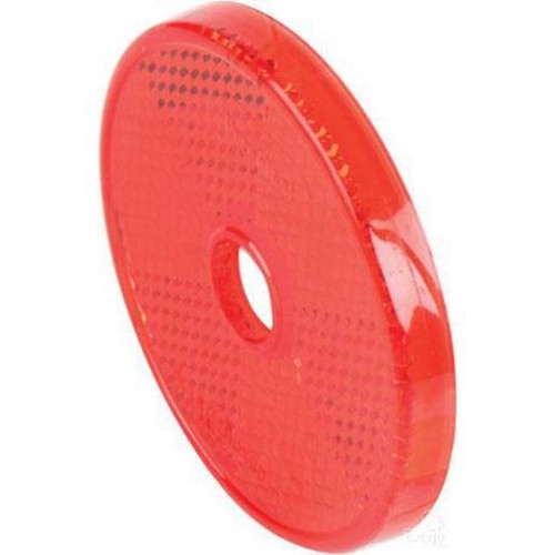 Narva Reflector Round Red 60mm - 2 Pce - 84012BL Auto Part