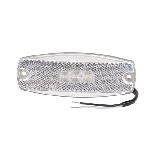 Narva Front Marker Light Clear LED 9 to 33V - 91704 Car Wiring Adapter Auto Part