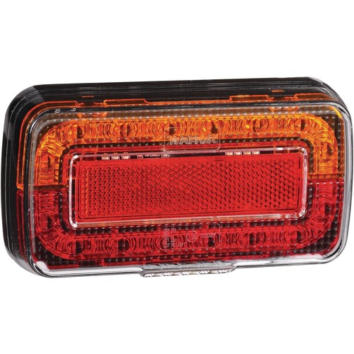 Narva LED Resr Stop/Tai/Indicator W/Licence Plate Light 12V - 93734 Car Wiring