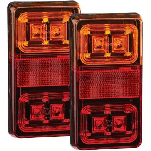 Narva Mdl35 LED Rear Stop/Tail/Indicator 12V - 2 Pce - 93550BL2 Car Lighting