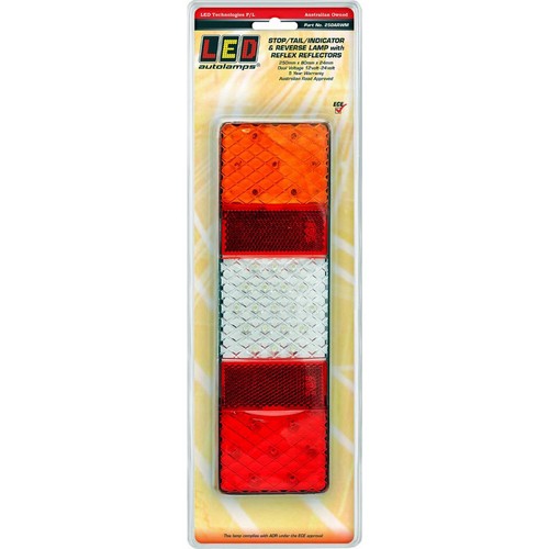 LED Autolamps 12/24V LED Rear Combination Stop/Tail/Indicator/Reverse Light with