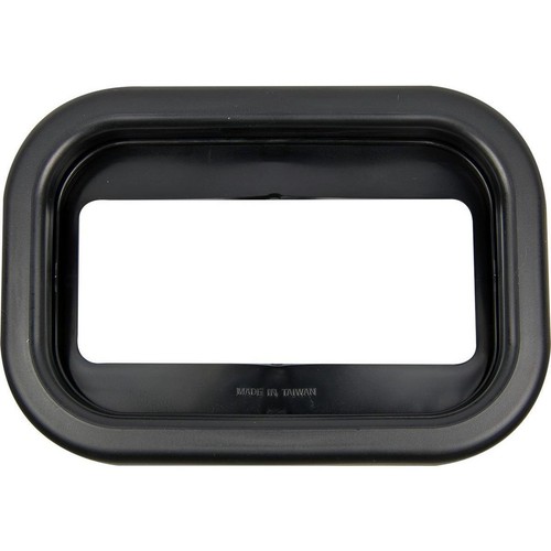 LED Autolamps Black Rubber Grommet Suit Rectangular Lights - 59401 Engine Part