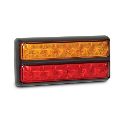 LED Autolamps 12V Stop/Tail/Indicator Boat Trailer Lamp, Left Side - 207BAR4P