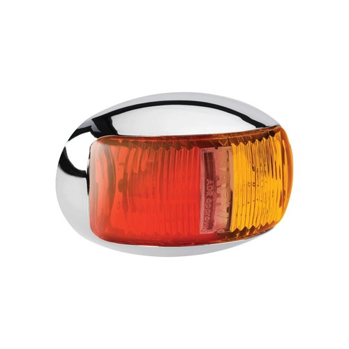Narva Side Marker Light Red/Amber LED 9 To 33V - 91605C Car Wiring Adapter Auto