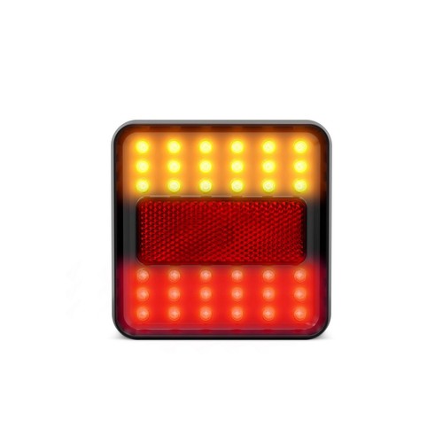 Repco 12V LED Submersible Trailer Lamp Pair 100X100X20mm - RLT211STI2 Auto Part