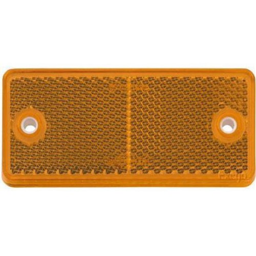 Narva Reflector Rectangle Amber 40 x 90mm - 2 Pce - 84031BL Car Wiring Adapter
