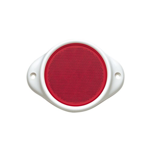 Narva Reflector Round Red 80mm - 1 Pce - 84082BL Car Wiring Adapter Auto Part