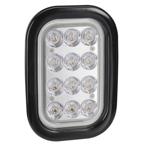 NARVA 9-33V LED Rear Directional indicator Clear Kit Lamp with grommet and lead