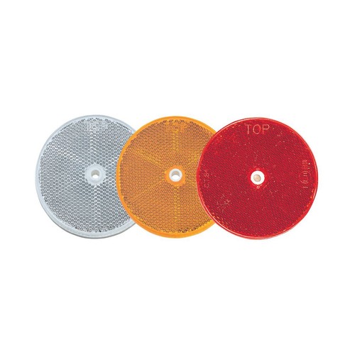 Narva Reflector Round Clear 84mm - 2 Pce - 84020BL Car Wiring Adapter Auto Part