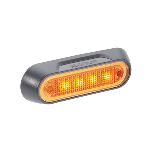 Narva Front Marker Light Amber LED 9 to 33V - 90822BL Car Wiring Adapter Auto