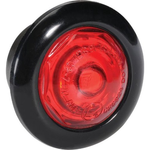 Narva LED Rear End Outline Marker Red Black/Chrome Grommets - 90232BL Auto Part
